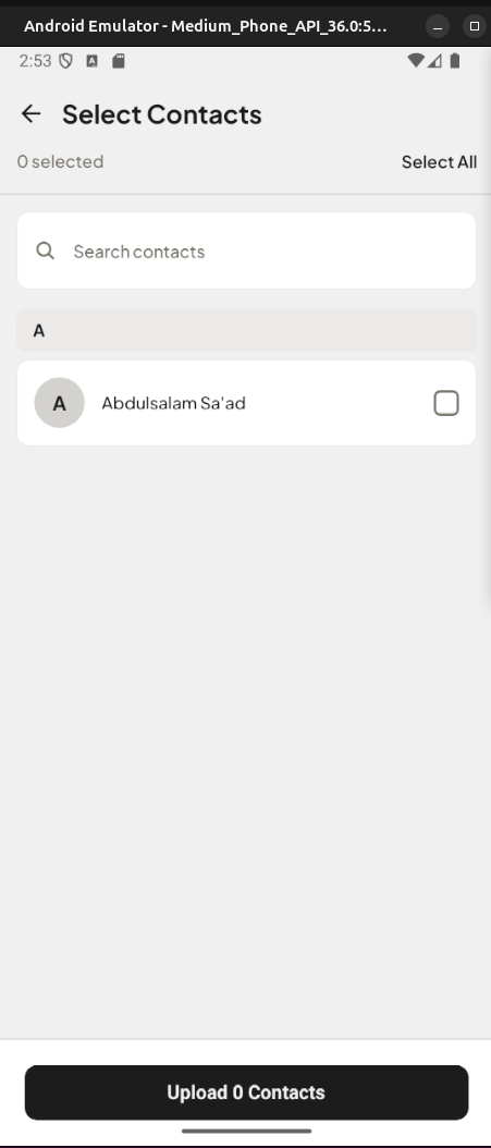 Contact List